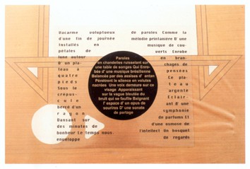 « Crêperie 2000 » avec Patrice Carré, Galerie du Dourven, Locémo / « Creperie 2000» with Patrice Carré, Gallery of Dourven, Locémo.