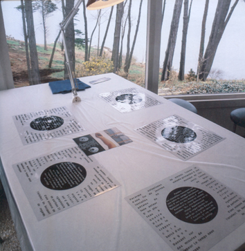 « Crêperie 2000 » avec Patrice Carré, Galerie du Dourven, Locémo / « Creperie 2000» with Patrice Carré, Gallery of Dourven, Locémo.