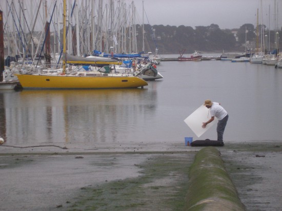 The writing of the ocean – Yann Gautron.