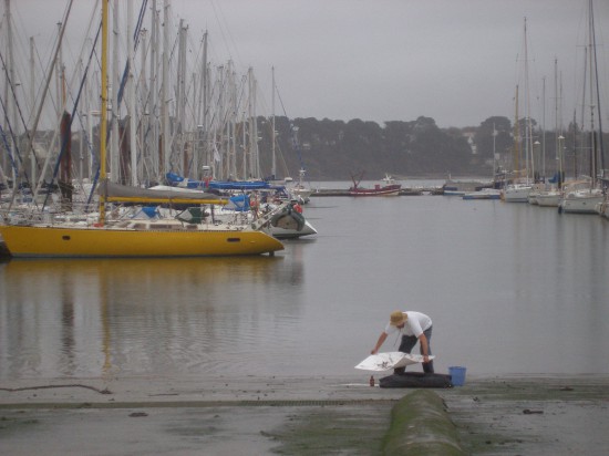 The writing of the ocean – Yann Gautron.